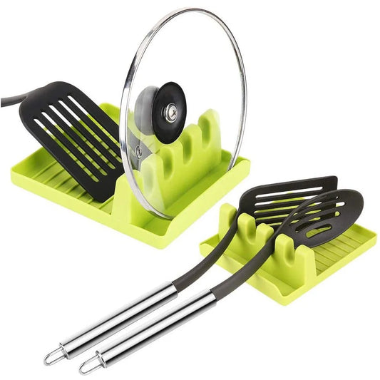 Kitchen Organizer Plastic Spoon Holders for Fork Spatula Rest