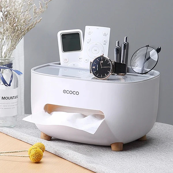 ECOCO Multi-Functional Desk Storage Box Remote Control Case