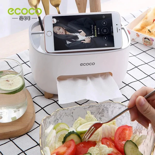 ECOCO Multi-Functional Desk Storage Box Remote Control Case