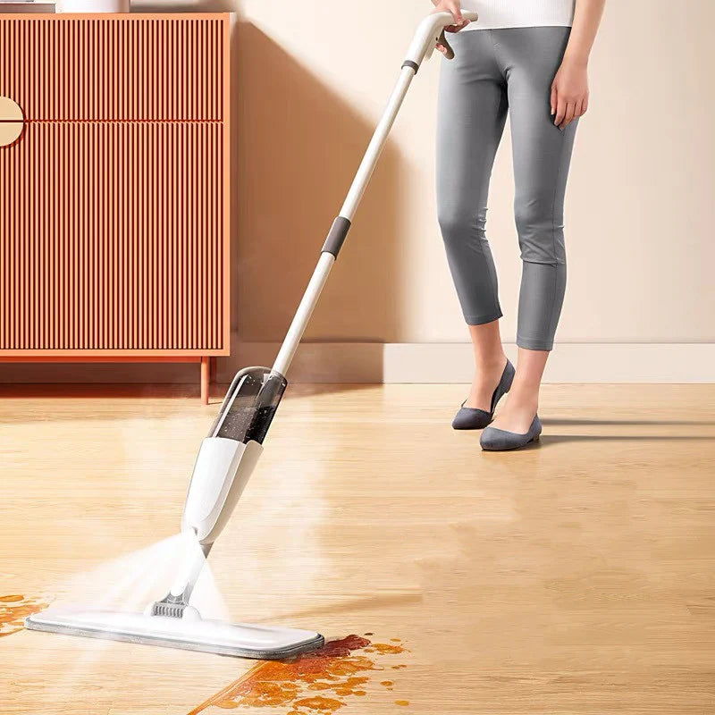 Water Spray Mop, Flat Spray Mop, 360 Degree Spray with Mop, Microfiber Spray Mop for Floor Cleaning, Spray Mop
