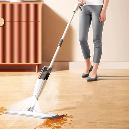 Water Spray Mop, Flat Spray Mop, 360 Degree Spray with Mop, Microfiber Spray Mop for Floor Cleaning, Spray Mop