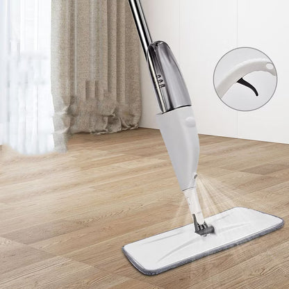 Water Spray Mop, Flat Spray Mop, 360 Degree Spray with Mop, Microfiber Spray Mop for Floor Cleaning, Spray Mop