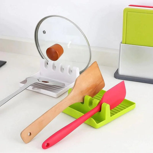Kitchen Organizer Plastic Spoon Holders for Fork Spatula Rest
