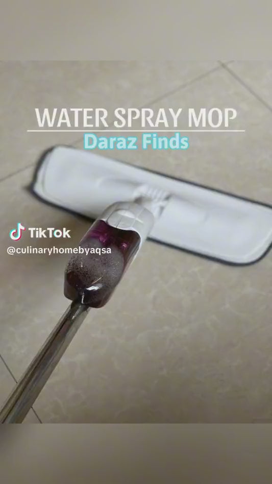 Water Spray Mop, Flat Spray Mop, 360 Degree Spray with Mop, Microfiber Spray Mop for Floor Cleaning, Spray Mop